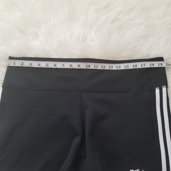 Adidas 3 Stripe Climalite Compression Shorts Black - Picture 6 of 8